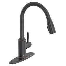 Assuming the company is still in business at that point, presumably you're supposed to do without a faucet for however long it takes. Glacier Bay Invee Single Handle Pull Down Sprayer Kitchen Faucet With Optional Deck Plate In Oil Rubbed Bronze Fp4a4080ob The Home Depot