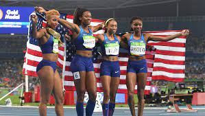 A&t the lead, sirleaf and stewart grew the lead as the aggies completed the 4x400 indoor and outdoor 2021 national championship sweep. U S Women Cruise To Gold Medal In 4x400 Relay