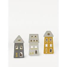 Tealight candles are one of the most used candles around the world. House Shaped Tealight Holders 3 Pack Home George At Asda