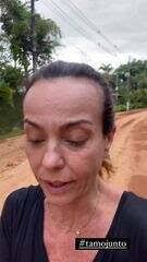 Flávia Monteiro relata situação em na tragédia do litoral de SP