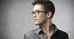 Hold it tight in your hand like a slick style and then gently push hair forward. Men How To Style Your Hair With Glasses