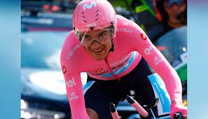 From turin to milan, the giro stage cities turn pink. Pink Jersey Giro D Italia 2019 Signed By Carapaz Charitystars