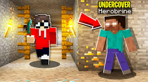 I Pretended To Be Herobrine To Scare My Minecraft Friend He Fell For It Youtube