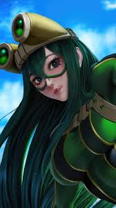 Material:spandex fabric, artificial leather, cotton fabric. Tsuyu Asui Anime My Hell Akademia Frog Manga My Hero Academia Tsuyu Asui Hd Mobile Wallpaper Peakpx