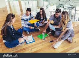 Fellow Students Sitting On Floor In Campus And Preparing Together For Exams Ad Affiliate Sitting Students F In 2020 Graphic Art Prints Stock Photos Photo Editing