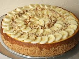 Cheesecake Aux Bananes Noix Caramel Cheesecake A La Banane Recette Gateau Facile Recette Dessert
