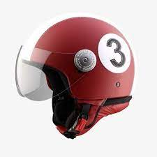 No 3 Leather Helmet By Andrea Cardone Monoqi Motorbike Helmet Cool Bike Helmets Helmet
