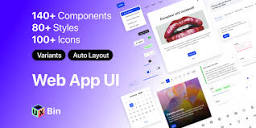 Web App UI Lite Design System | Figma