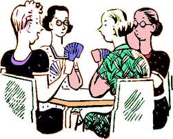 Bridge is played with four people sitting at a card table using a standard deck of 52 cards (no jokers). Bridge Card Game Clip Art Free