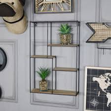 Sometimes they are made out of pipe which i know you're really thrilled about. Black Wood Metal Wall Shelf