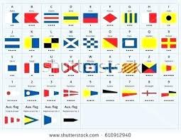 Vintage Signal Flags Nautical Chenayscorner