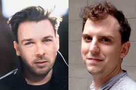 Choire Sicha, author of Very Recent History, and his editor Barry Harbaugh.