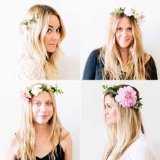 20 diy fresh flower bridal crowns; Diy How To Make Flower Crowns Lauren Conrad