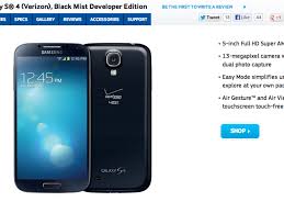 When you buy through links on our site, we may e. Verizon S Samsung Galaxy S4 Developer Edition Now Available For 649