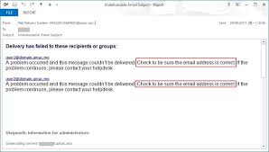 How do you address an unknown person in a letter? Why Do I Receive An Undelivered Message When I Send An Email Icto Faq