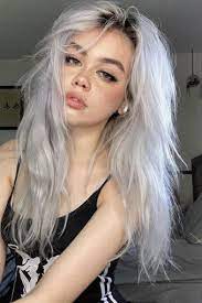 Pin By David Connelly On Bleach Blonde Hair W Dark Roots 09 Hair Dye Videos Hair Inspo Color Aesthetic Hair