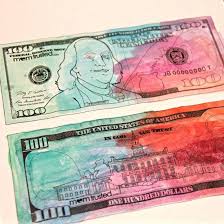 Is your dollar bill worth more than a dollar.like a thousand dollars? New 100 Dollar Bill Coloring Page 2 Bills Printable Preschool Activities Dollar Bill
