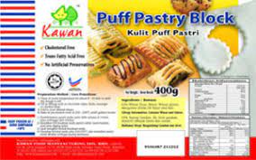 Just three components are needed to make once the puff pastry squares have been baked and cooled, they are topped with a delicious cream. Kawan Puff Pastry Block 400g Pack 24 Packs Per Carton Horeca Suppliers Supplybunny