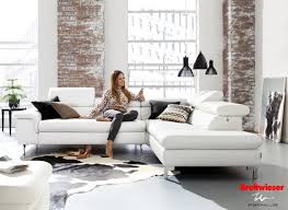 W Schillig Bei Breitwieser Hochwertiges Weisses Ledersofa Von Willi Schillig Bei Breitwieser Weisse Couch Wohnzimmer Schillig Sofa Leder Wohnzimmer