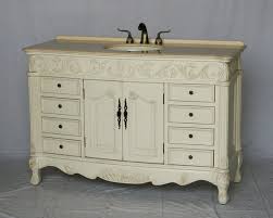 Shop for 36 inch bathroom vanities in bathroom vanities by size. 54 Inch Antique White Bathroom Vanity S3169m261 54 W X 20 5 D X 36 H Free Shipping