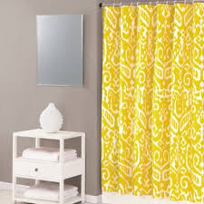 Trina Turk Ikat 72 Inch X 72 Inch Shower Curtain In Yellow Yellow Bathroom Decor Purple Shower Curtain Yellow Bathroom Walls