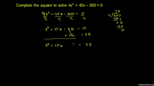 Use this calculator to complete the square for any quadratic expression. Worked Example Completing The Square Leading Coefficient 1 Video Khan Academy