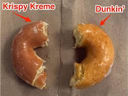 In fact, savings are about 35% when comparing prices of a dozen vs. Krispy Kreme Vs Dunkin Glazed Doughnuts Here S Which One S Better