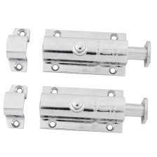 Used by a variety of closet door manufacturers. Stainless Steel Closet Door Latch Sliding Lock Bolt 3 Length 2 Pcs Silver Tone On Sale Overstock 28766685
