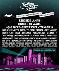 Rolling Loud Festival 2017 Line Up With A Ap Rocky Kendrick Lamar And More Rolling Loud Rolling Loud Music Festival Rolling Loud Festival