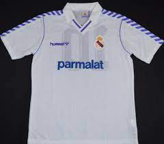 Jersey real madrid 1990 en mercado libre mexico. 1989 1990 Real Madrid Match Worn Hummel Home Football Shirt Size Xl Ebay