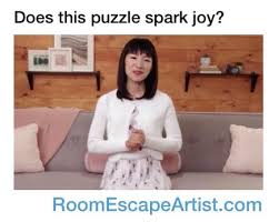 Does This Puzzle Spark Joy Meme Room Escape Artist