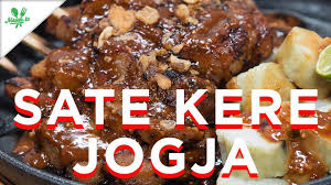 Apakah anda pernah mencoba sate jeroan bumbu petis.? Resep Sate Kere Jogja Youtube