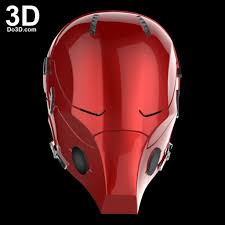 Red Hood Arkham Knight Helmet 3d Printable Model Print File Stl By Do3d Com 01 Red Hood Knights Helmet 3d Printable Models
