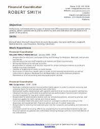 The sample job description for the post of the senior payroll coordinator below shows a list of important tasks, duties, and responsibilities the holder of the position is usually mandated to. Financial Coordinator Resume Samples Qwikresume