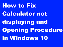 Go to settings · open app · look for your installed security app in your case it is vault · click to open it · you will see two options uninstall and force stop . Resolve Calculator Not Displaying And Opening Procedure In Windows 10