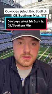 Cowboys select Eric Scott Jr. CB/Southern Miss. #Cowboys #CowboysNation  #NFL #NFLFYP #FYP #CowboysBeat