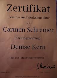 Besuchte Schulungen.