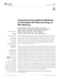 We did not find results for: Pdf Integrating Computational Methods To Investigate The Macroecology Of Microbiomes
