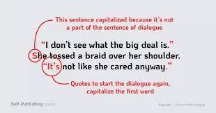 Throwing the reader into dialogues is an effective way to refresh their attention. Dialogue In Writing The Master List Of Formatting Tips