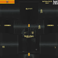 Edición del uniforme local del fc barcelona de la temporada 2021 en pes 2020 Kit Barcelona Concept Kit My Attempt Wepes Kits