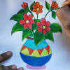 Can your child take out his watercolors to brighten them up? 1