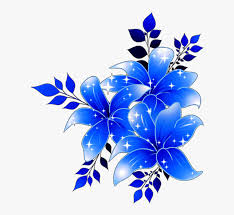 Watercolor clipart burgundy, blue, purple and plum flowers in bouquets and arrangements, floral drop, border design for wedding invitations. Blue Flower Border Png Transparent Png Kindpng