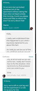 This was my first personal booking through . I Locked Myself Out Of My Airbnb I Want A Refund Elliott Advocacy