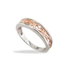 Rose And White Gold Nalani Tapered Ring Rings Jewelry Type Sapphire Engagement Ring Blue Rose Gold Engagement Ring Black Hills Gold Jewelry