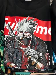 Supreme louis vuitton hoodie roblox the art of mike mignola. Purchase Kakashi Supreme Shirt