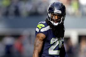 Nicknamed beast mode for his powerful running style and c. Wallpaper Richard Sherman Seattle Seahawks Marshawn Lynch Hd Widescreen Hochauflosend Fullscreen