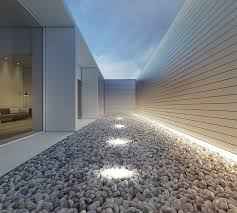 Amenagement Paysager Moderne 104 Idees De Jardin Design Eclairage Exterieur Moderne Design Jardin Patio Contemporain