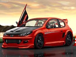 Image For Peugeot Peugeot 206 Tuning Peugeot Car Wallpapers Car