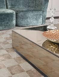 Low Square Mirrored Glass Coffee Table Bryant Square Coffee Table By Casamilano Mirrored Coffee Tables Coffee Table Square Coffee Table