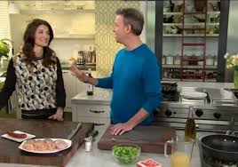 Couvrir directement la surface de pellicule plastique. Idee Simple D Accords Poulet Farci Au Fromage Oka De Ricardo Vins Au Feminin